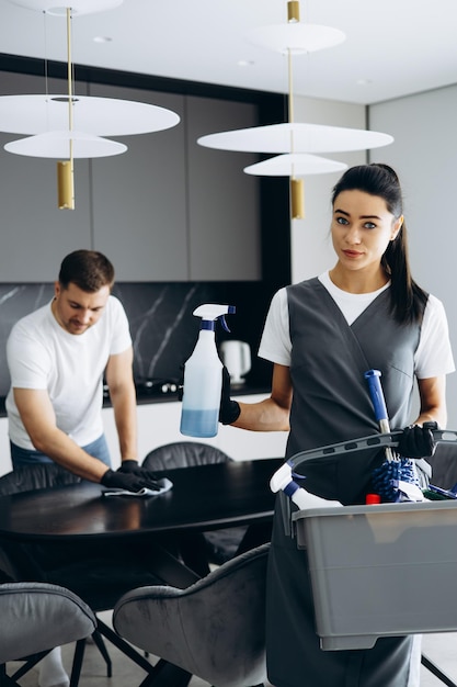 Commercial deep cleaning